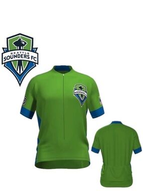 NWT [Vomax] Seattle Sounders MLS Secondary Jersey Short Sleeved Top Men’s 4XL
